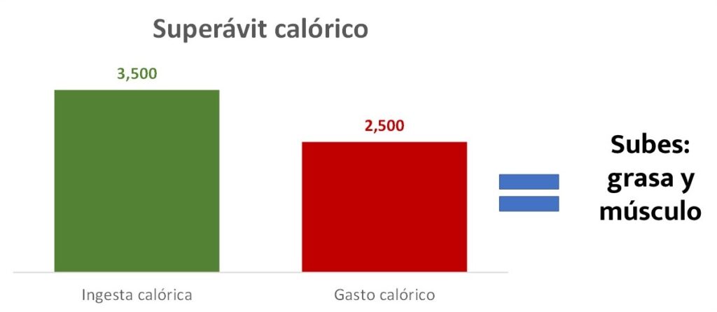 superavit calorico
